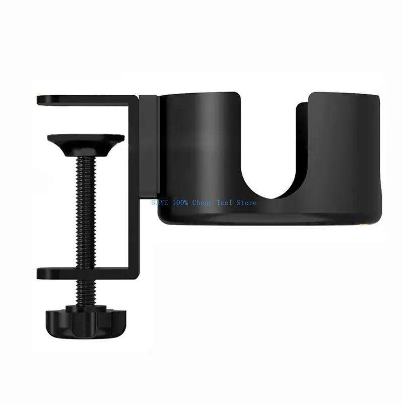 

G6KA Desk Cup Holder Clip Mugs Storage Rack Adjustable Drink Mount Easy to Install