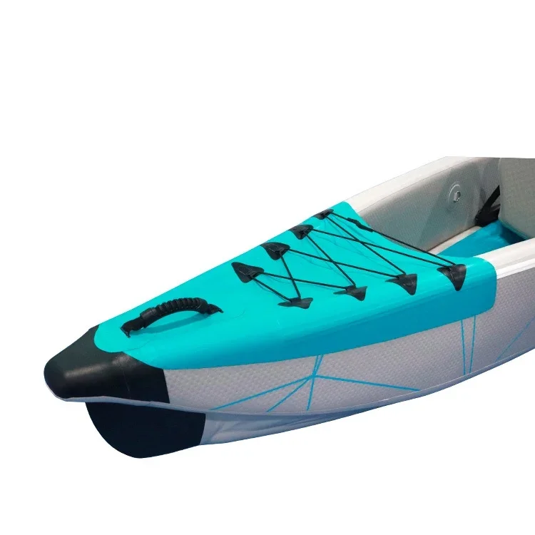 Folding Tandem Drop Stitch Pedal Fishing  Gonflable Crystal  Paddle Inflatable Kayak Competitive Prices  High Quality