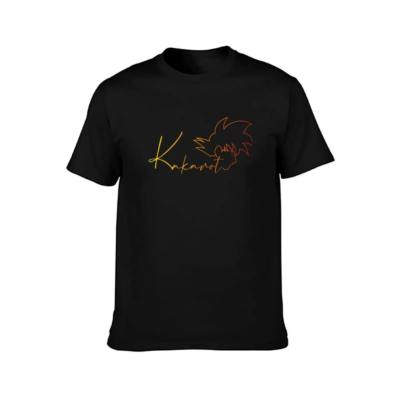 Kakarot yellow and red T-Shirt Anti-Pilling Casual T-Shirt