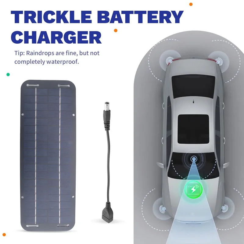 

Портативная солнечная панель 12В 30Вт, зарядное устройство для аккумуляторов, подходит для автомобилей, мотоциклов, тракторов, лодок, фургонов.