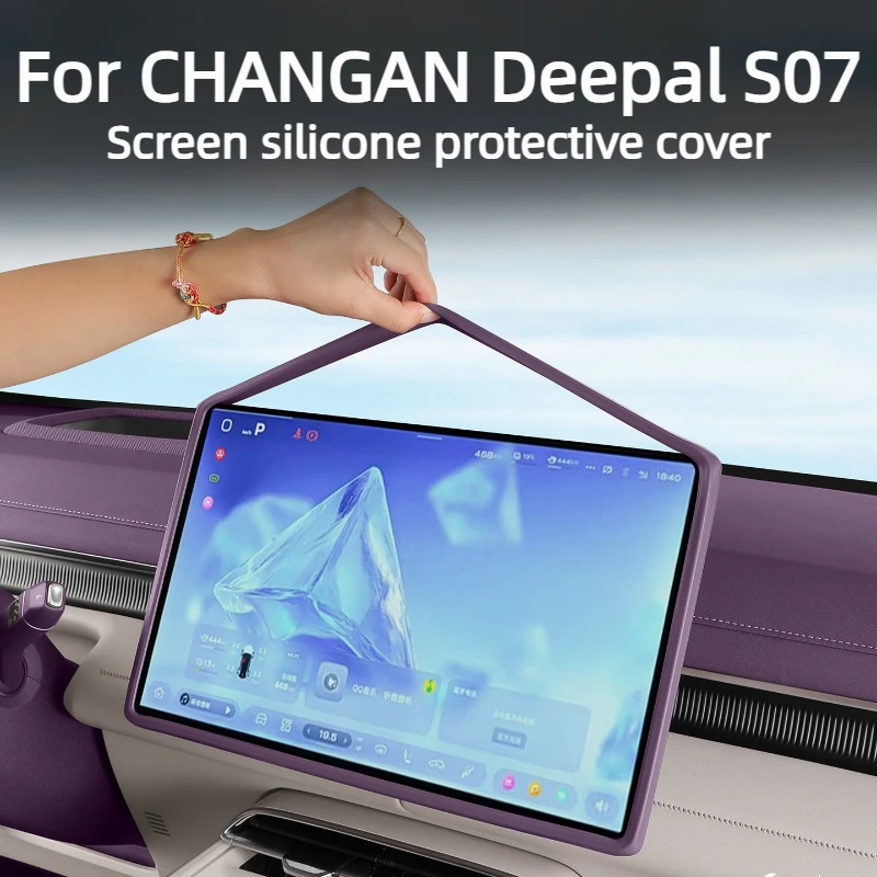 

Screen Protector Cover For CHANGAN Deepal S07 Accessories 2026/2025,Anti-Collision,Dustproof,Silicone,Full Protection 2023-2024