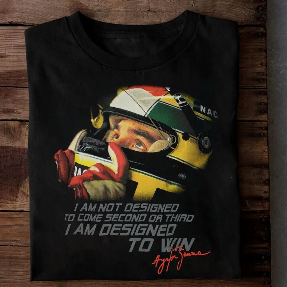 قميص أيرتون سينا وين الجديد بأكمام قصيرة للجنسين بجميع المقاسات.