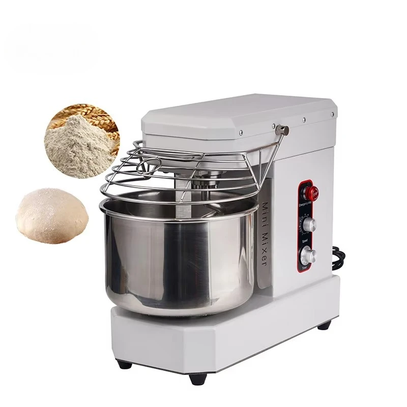 

Оптовая продажа, небольшой спиральный миксер для теста, электрический миксер для еды из нержавеющей стали, машина для смешивания теста для хлеба, машина для смешивания муки