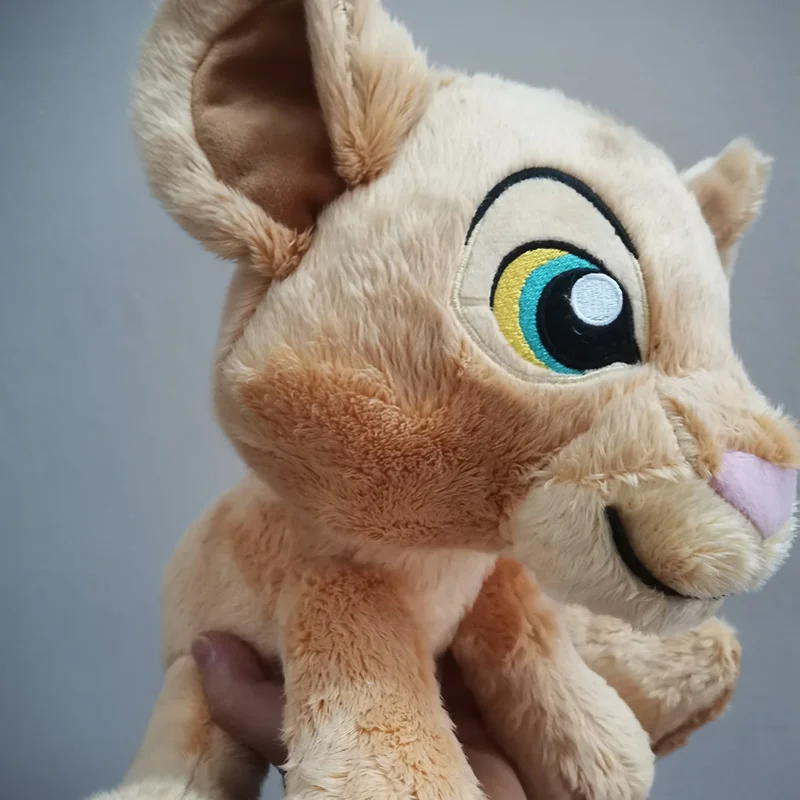 يجلس 25 سنتيمتر الأسد الملك سيمبا ألعاب من القطيفة طفل سيمبا ونالا الحيوانات المحشوة لينة دمية صبي للأطفال هدايا #3