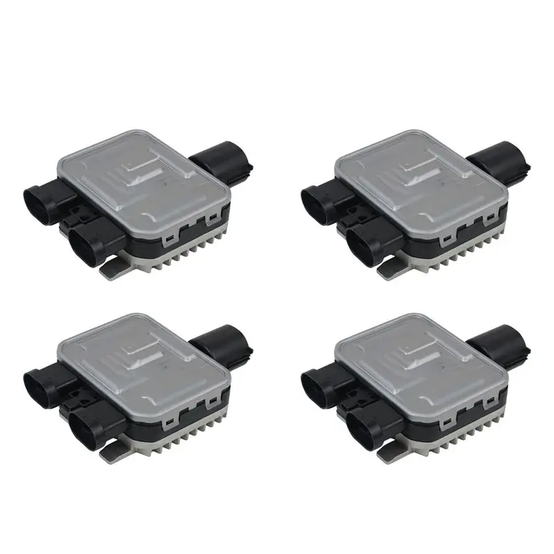 Rare 4X Fan Control Module Fan Control Unit For Lincoln MKX Ford Edge 2.0L 2.7L 3.5L 3.7L 7T4Z8B658B 7T438C609BA 7G919A819AA