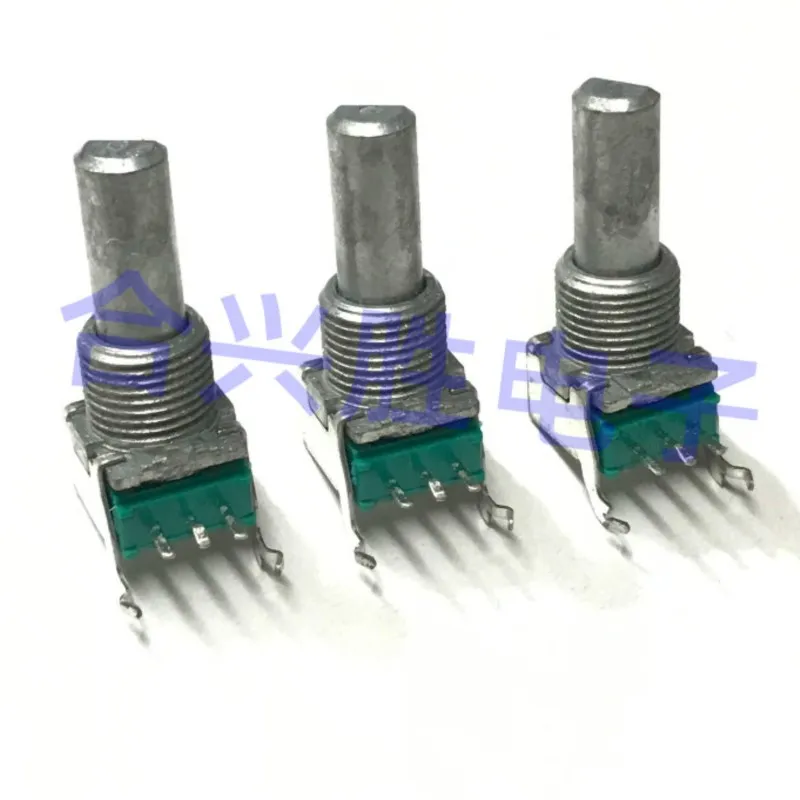 2PCS Precision Potentiometer RK09L Horizontal Single B5K B502 Power Amplifier Audio Volume Potentiometer Shaft Length 20MM