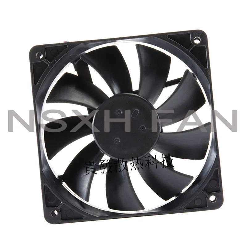 High Air Volume Freqüência Converter Fan, 4710KL-05W-B50, B59, 12025, 24V, 0.38A, 12 centímetros