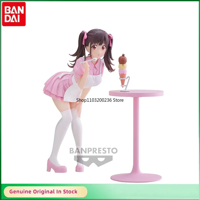 Bandai Original THE IDOLM@STER SHINY COLORS CHIYOKO SONODA Ice Cream Action Figure Collectibles Model Desktop Ornaments