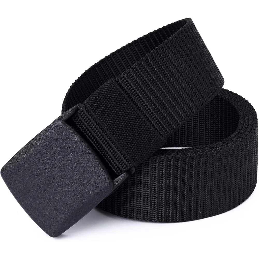 Nylon webriem |   Militaire riem voor buiten |   Veilige gesp kunststof/metaal.