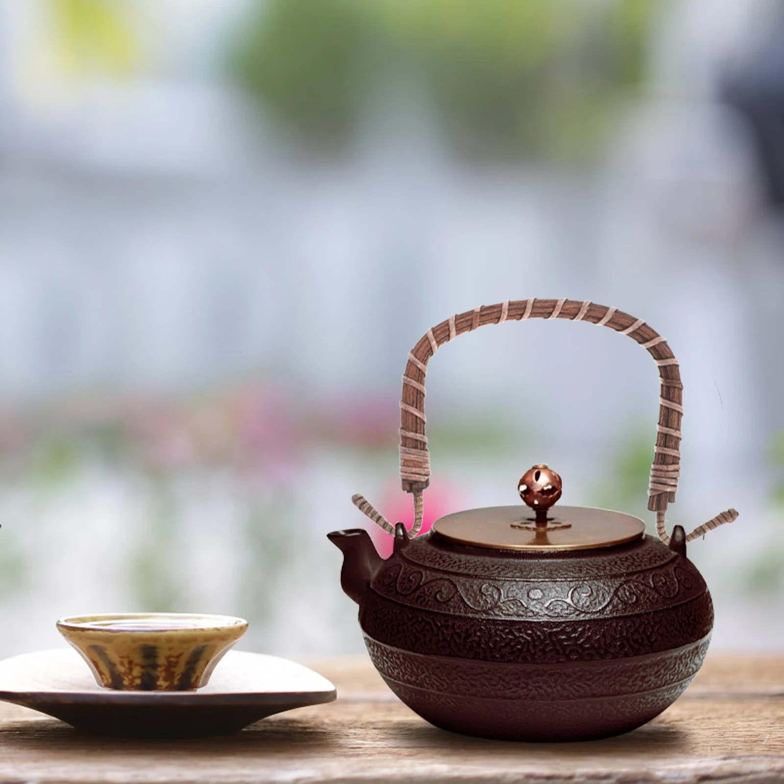 

4pcs Teapot H Plastic Pot Grip Replacement Compact Size Easy Install Stainless Steel Decorative H