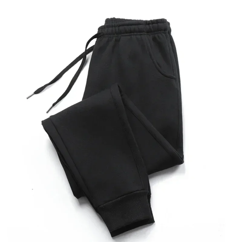 Men Women Long Pants Autumn and Winter Mens Casual Fleece Sweatpants Soft Sports Pants Jogging Pants