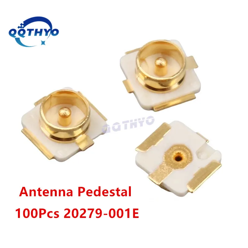 100Pcs High Quality UFL seat IPEX / IPX connector U.FL-R-SMT RF coaxial connectors Antenna 20279-001E