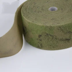 10cmX 1M ATFG Sand Night Camouflage Magic Wool Face Adhesive Clothing Wearing Adhesive Strips Strong Sleeve Button Adhesive Tape