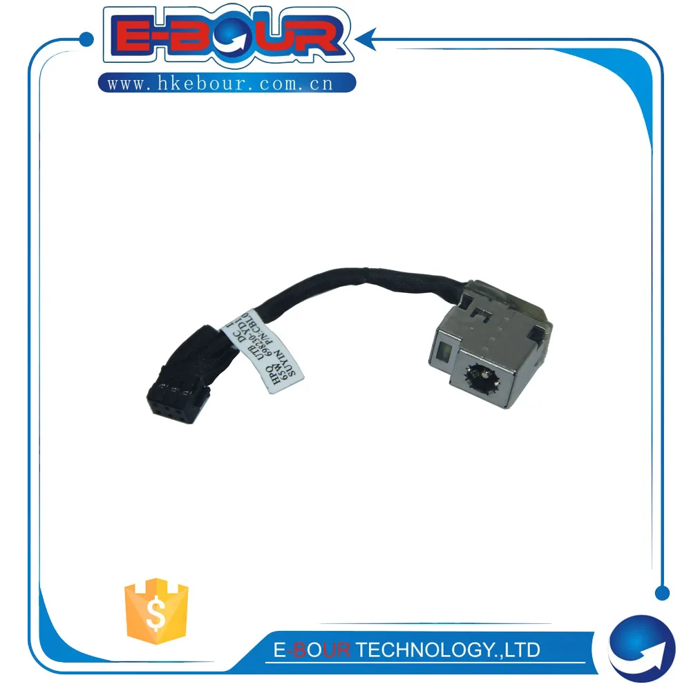 

10pcs Notebook Repair DC Plug Charging Port Connector with Cable for H 14B 14-124US Laptop DC Power Jack Socket