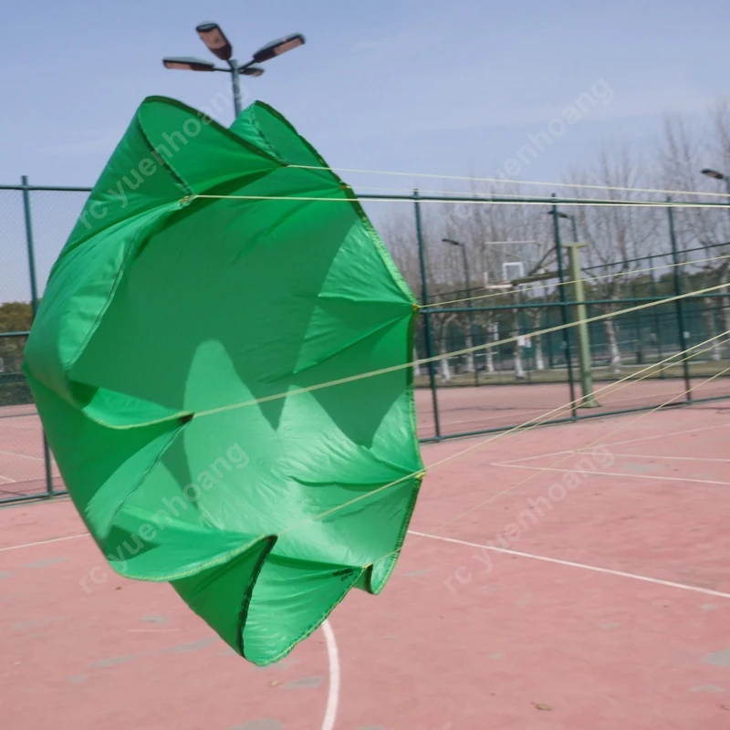1PCS 1-2Kg Load Drone Anti-Fall Parachute 1.06M Diameter Nylon Canopy Recovery Parachutes for Aerial Delivery RC Model Aircraft