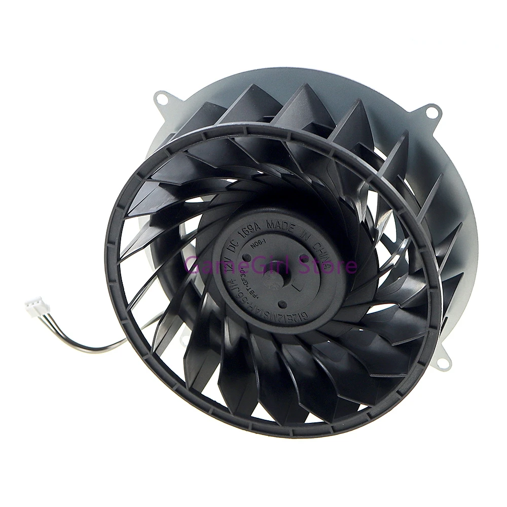5pcs Replacement For PlayStation PS5 Slim Console 19 Blades Internal Cooling Fan Built-In Cooler Fan