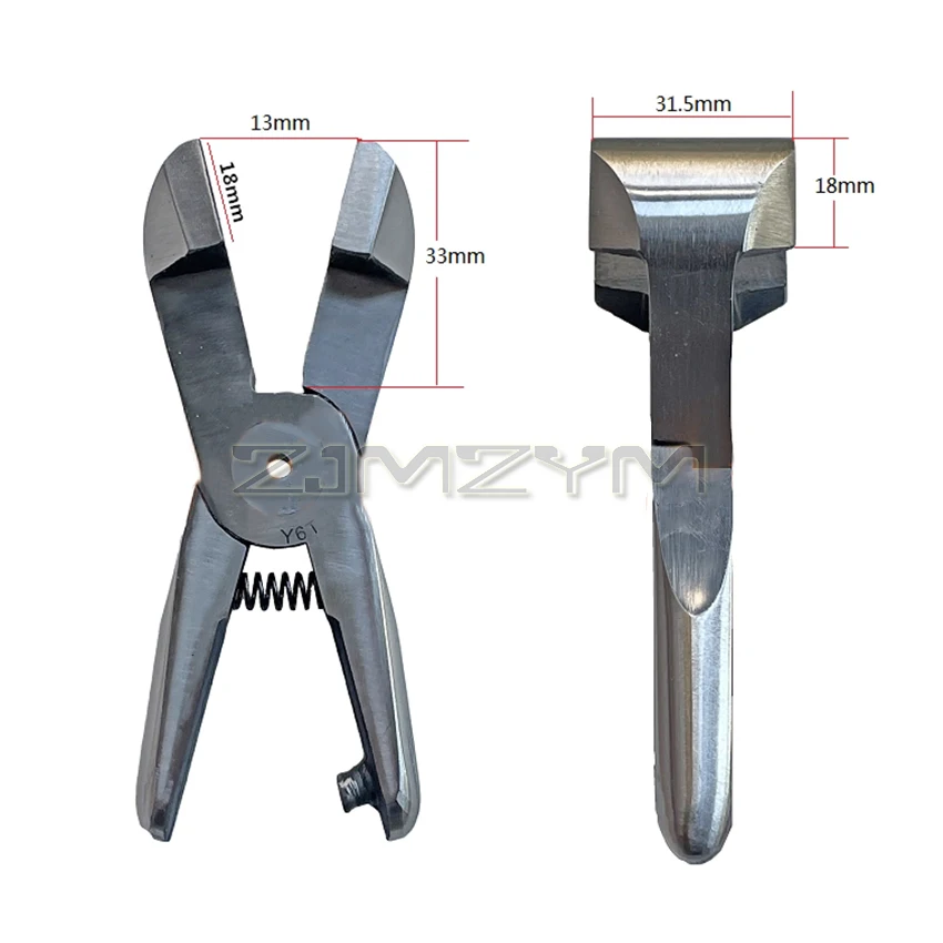 

HS-20 Pneumatic Clamping Plier Pneumatic Crimper Pliers Crimper With Y6T Clamp Head Clamping Tool 1370N 0.5-0.6Mpa