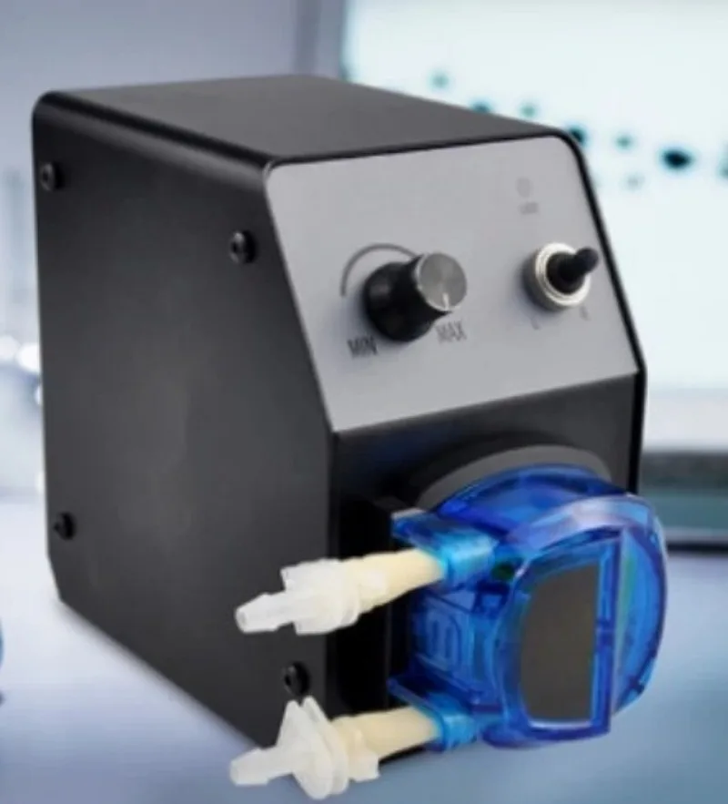 Manual Regulate Peristaltic Circulation Pump Large Flow Forward Reverse Universal Lab Fluid Transfer Equipment