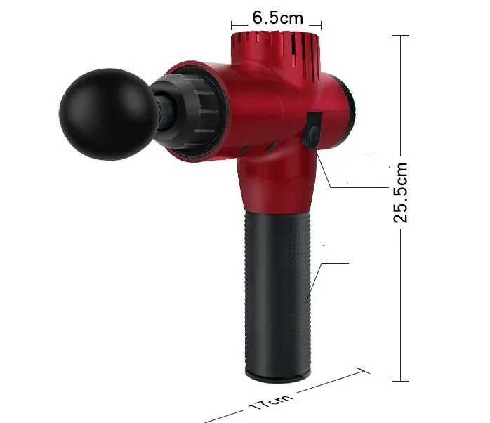 Electric muscle massage gun deep relaxation therapy gun gym muscle training body multifunctional massager