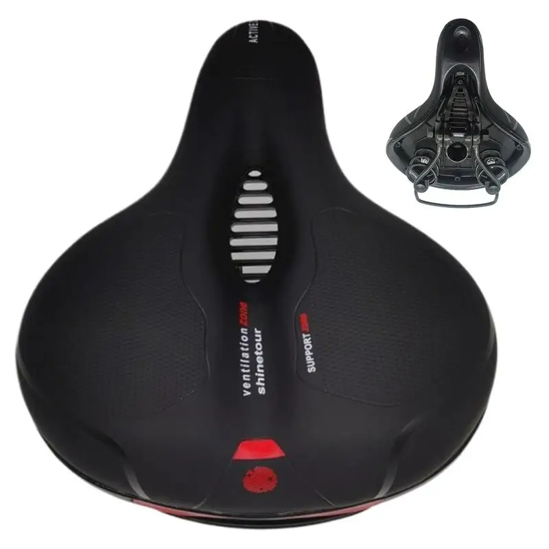 

Mountain Cycling Seat Outdoor Road Mountain Cycling Comfortable Seat Shock Absorption Waterproof Cushion Non-Slip For Riding