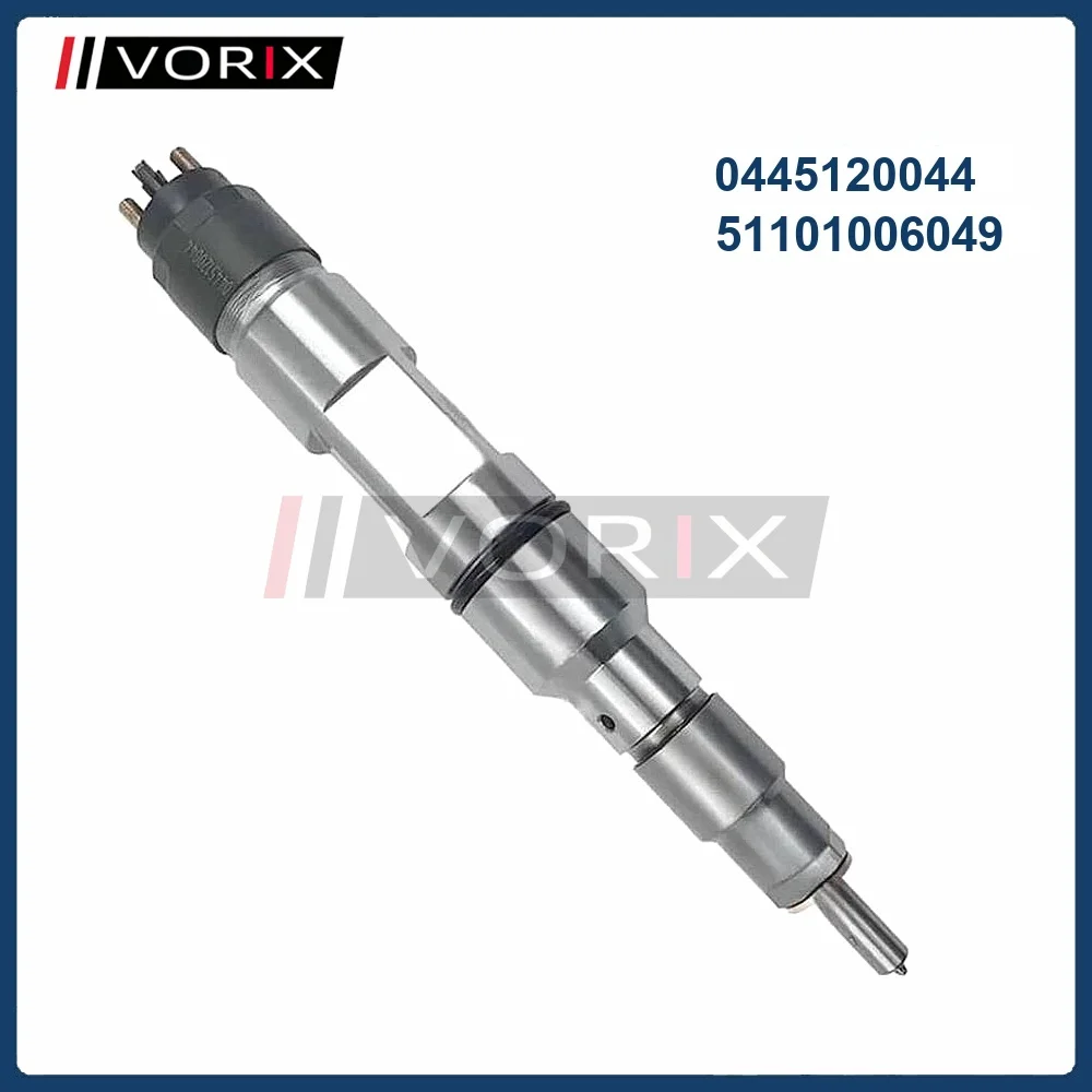 

Common Rail Diesel Fuel Injector 0445120044 51101006049 For MAN TGA D2876L Truck