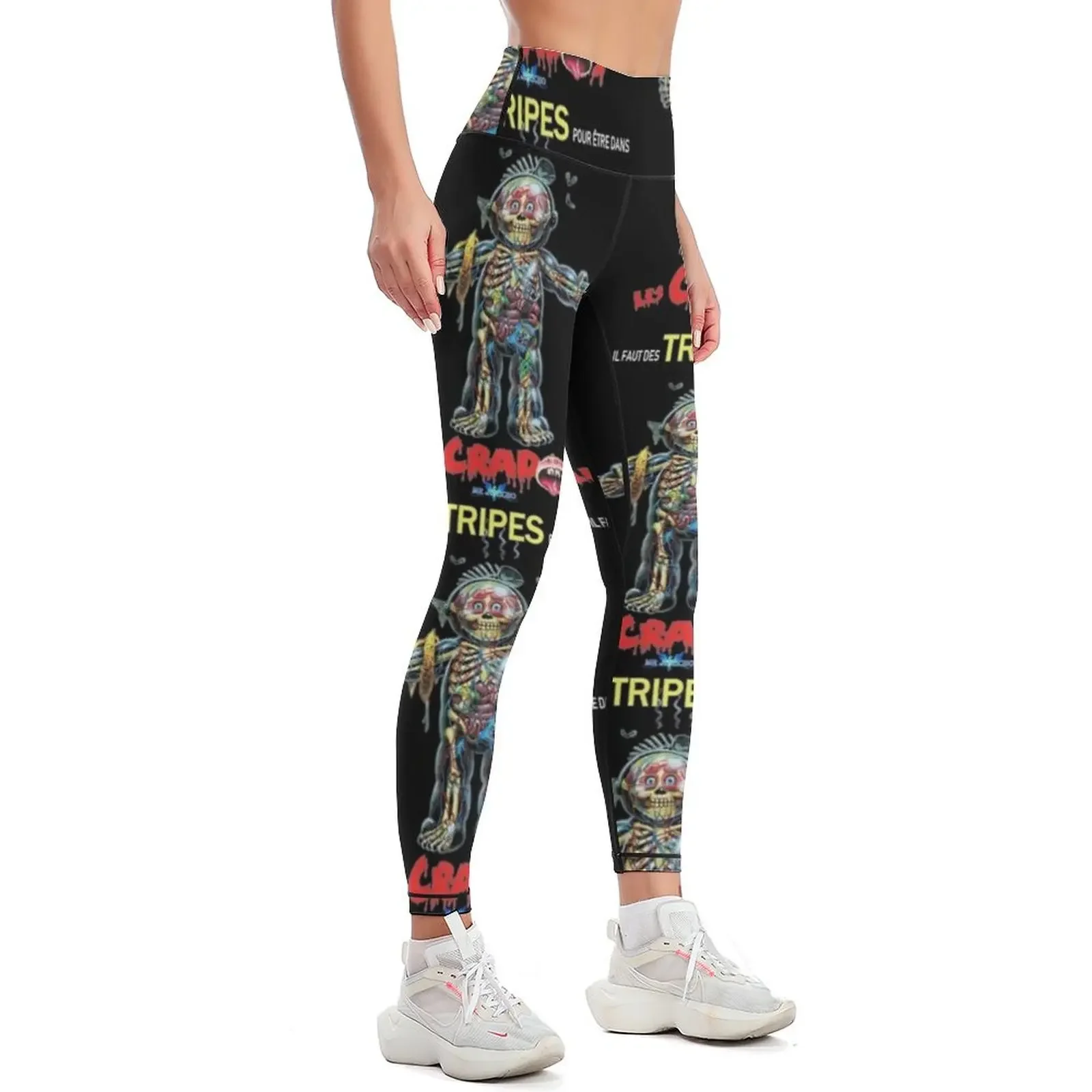 GPK Skeleton Garbage Inside Leggings sports for Women's trousers push up legging gym top Womens Leggings