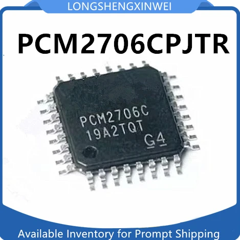 1PCS PCM2706C PCM2706CPJT PCM2706CPJTR QFP32 Original Audio Digital To Analog Converter Chip