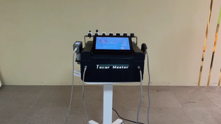 2-in-1 Shockwave Therapy Machine Body Pain Relief Physiotherapy Rehabilitation Equipment
