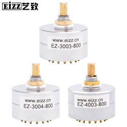 EIZZ High End 3way 4way 3position Rotary Switch Signal Adjust Source Selector Volume Control HIFI Audio Amplifier Radio DIY