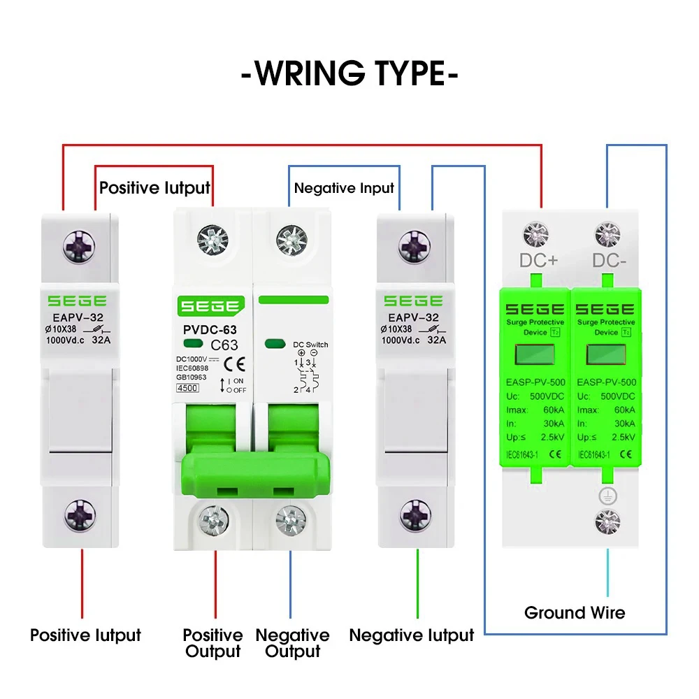Dc 1000V Solar Mini…
