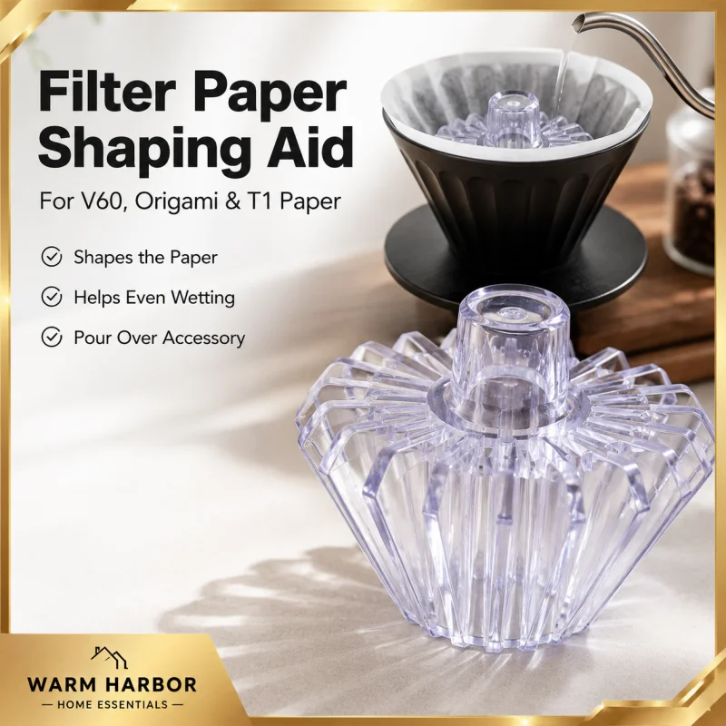 Coffee Dripper V60 - Strumento per Modellare la Carta Filtro