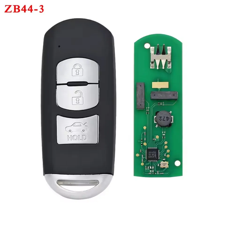 1 Piece KEYDIY ZB44-3 ZB44-4 KD ZB Series Universal Smart Remote Key for KD-X2 KD900 KD-MAX for Mazda Style