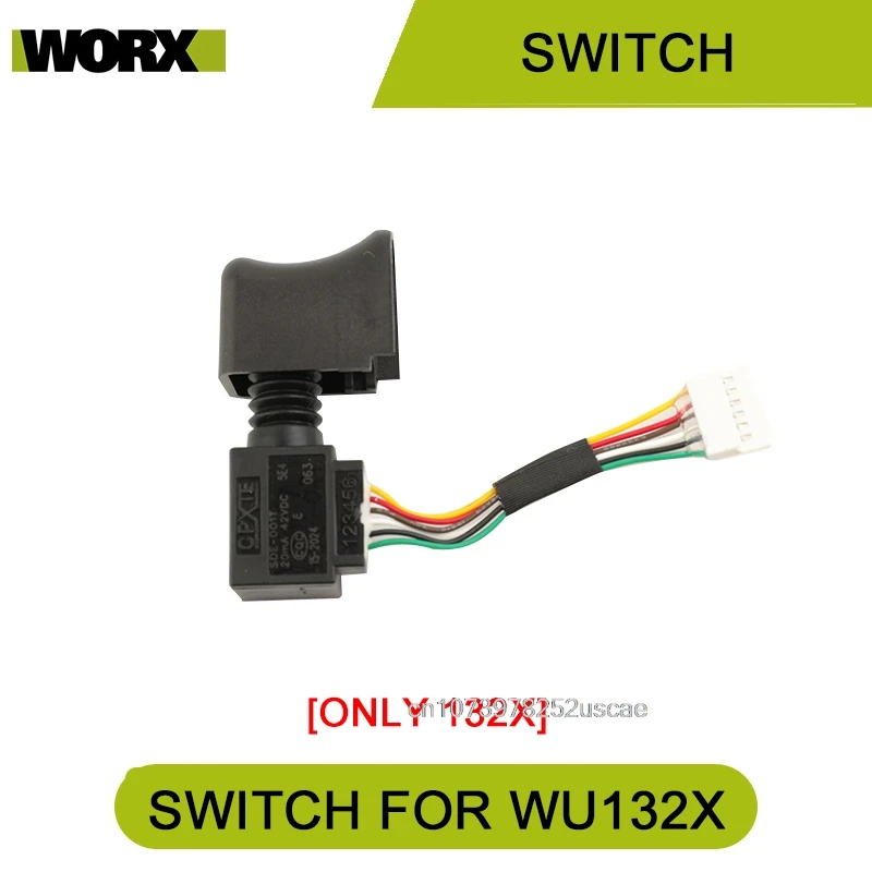 Orginal new Switch Driver motor reducer casing toothed wheel shell chuck parts for WORX WU132X Electric screwdriver[Non WU132]