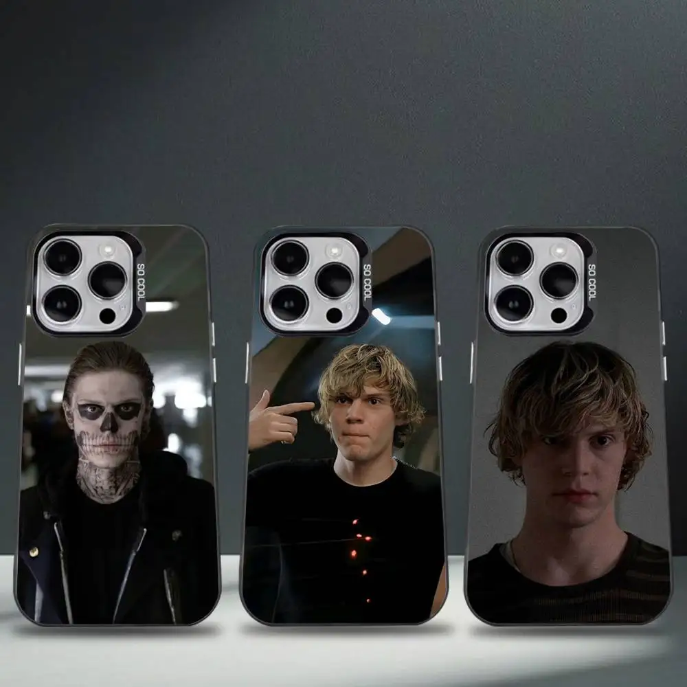 

AHS American Horror Story Phone Case For iPhone 16,15,14,13,12,11,8,7,Pro,Max,Plus,Mini,XS,SE Anti Fall Black Matte Hard