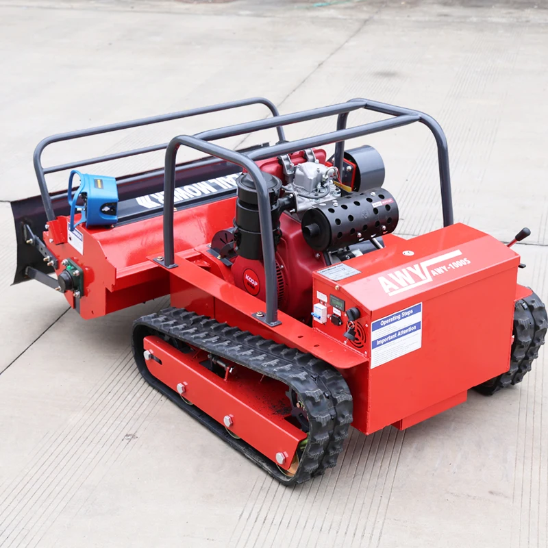 Customized CE EPA Smart Agricultural Flail Mower – RC Zero-Turn Mini Remote Lawn Mower