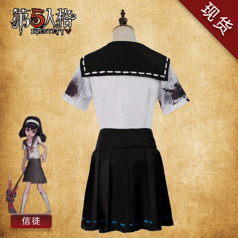 Costume de Cosplay Ito Junji pour Femme et Fille, Uniforme Japonais, Kawakami Tomie, JK, Perruque, The replWitch, ixd'Halloween