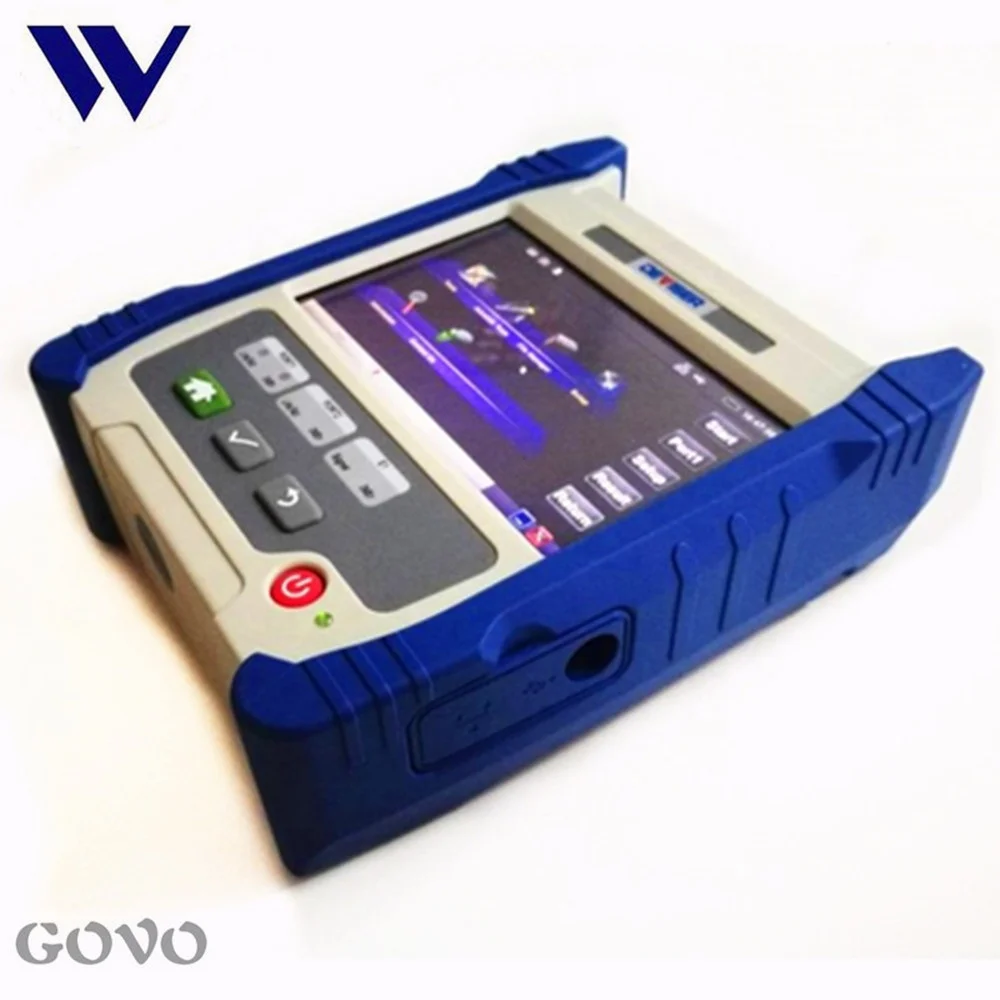 GOVO 5inch Touchscreen DEVISER TC601+ Ethernet Service Tester TC60X Gigabit Ethernet Tester