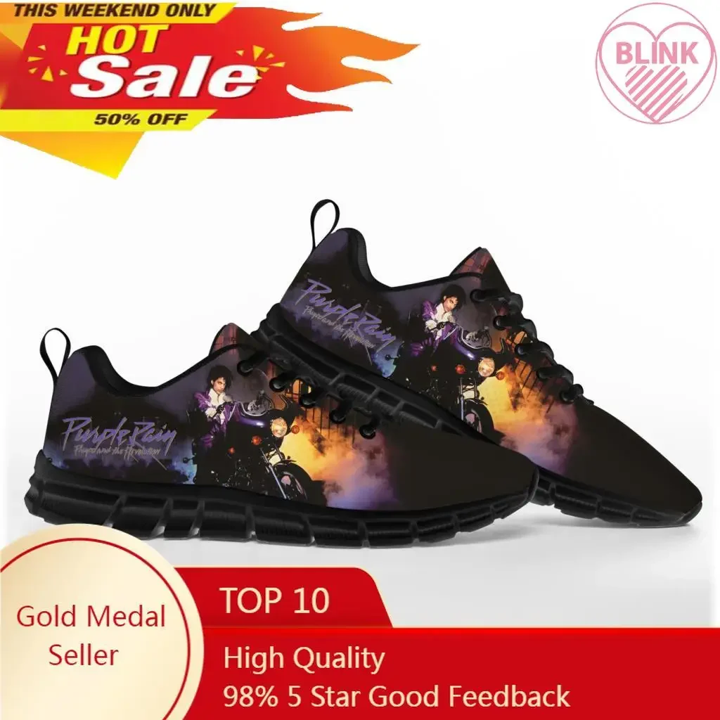 

Prince Rogers Nelson Purple Rain Sports Shoes Mens Women Teenager Kids Children Sneakers Casual Custom High Quality Couple Shoes