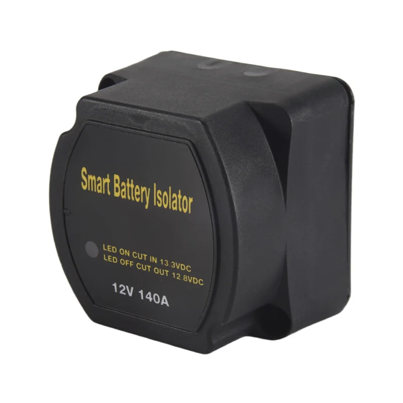 A96E-12V 140Amp بطارية مزدوجة الذكية المعزل الجهد الحساسة التتابع VSR مفتاح ذكي لسيارة ATV UTV قوارب RV شاحنة تخييم