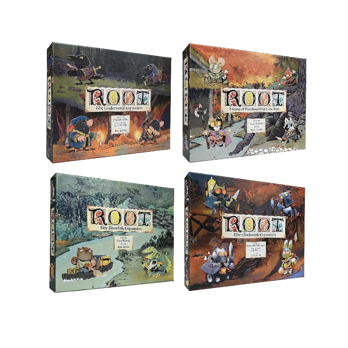 Leder Games Root card games The Riverfolk Expansion board games Intellectual development games Parent-child Family Party games