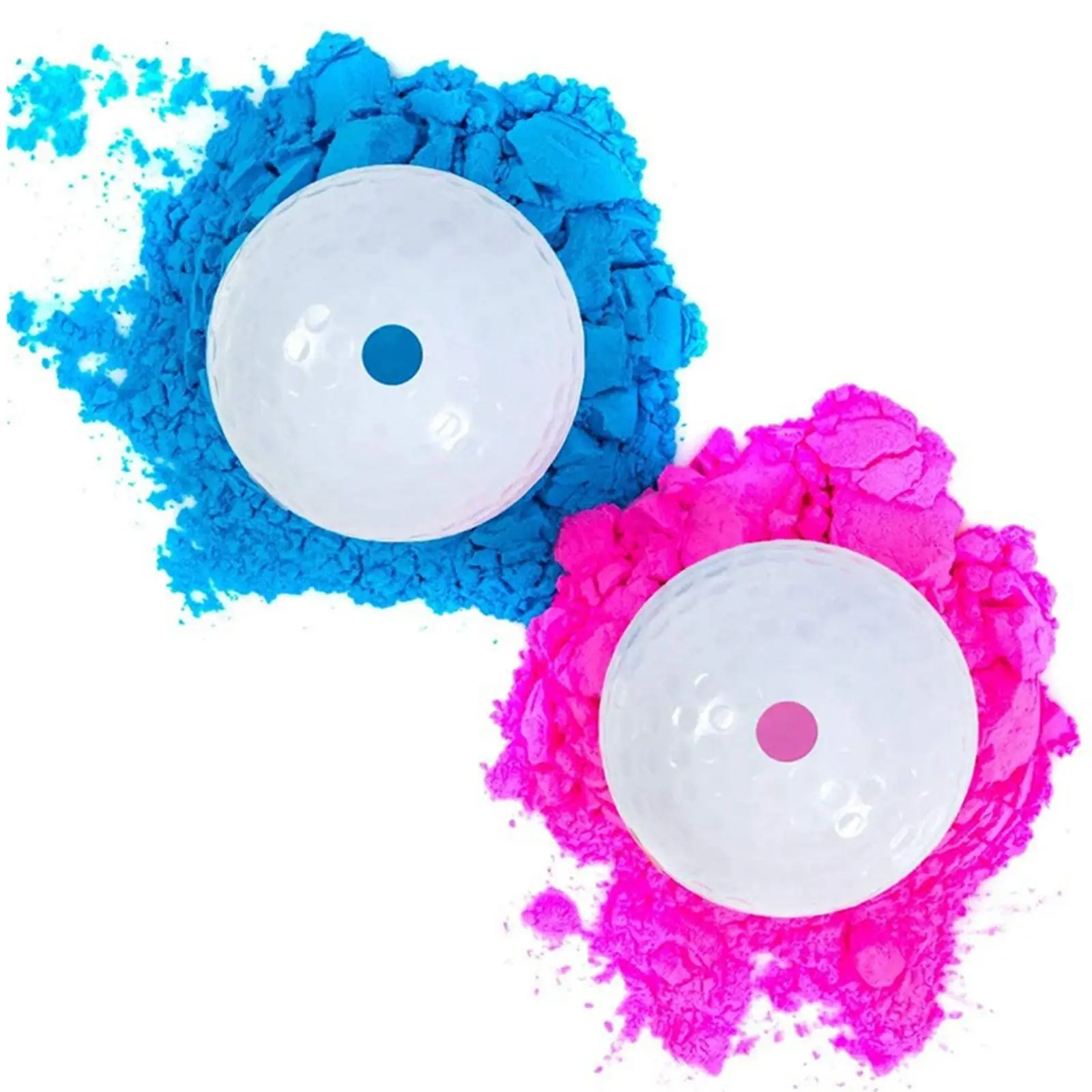 

Gender Reveal Golf Balls Baby Gender Reveal Decoration Exploding Golf Balls