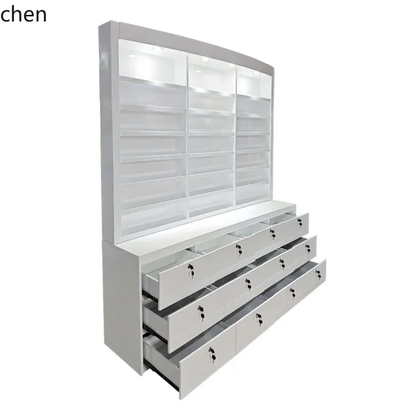 y9.4- Cosmetic Display Cabinet Beauty Salon Display Cabinet Makeup Display Cabinet Simple Modern Skincare Products
