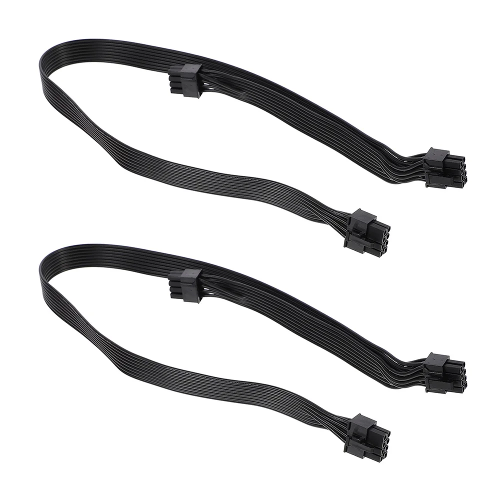 2 قطعة 8 دبوس كابل Pcie ل GPU نقل مستقر تكنولوجيا المقاومة المنخفضة Pci-E كابل بطاقة الرسومات موصل محول الطاقة