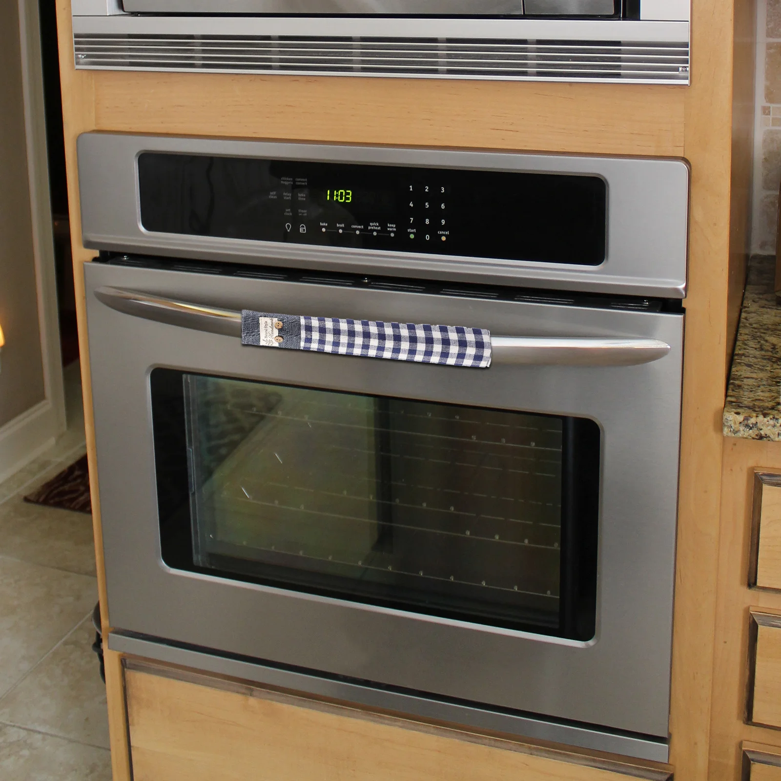 

2Pcs Fridge Handle Cover Set Cotton Handle Wraps for Refrigerator Door Protection Soft Touch Anti Cold for Kitchen Living Room