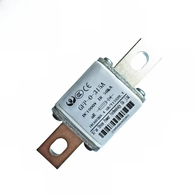 High Voltage 315A Fast Blow Ceramic Indicator Fuses DC 1000V Fuse Link for Sale