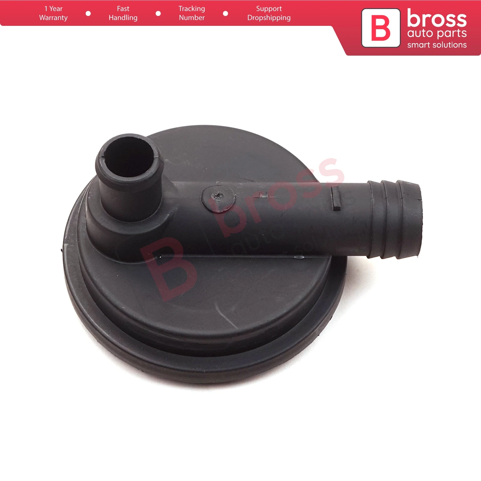 Bross Auto Parts BSP753 Breather Pressure Regulation Breather Relief Valve Cylinder Head 074129101 for VW Transporter T4