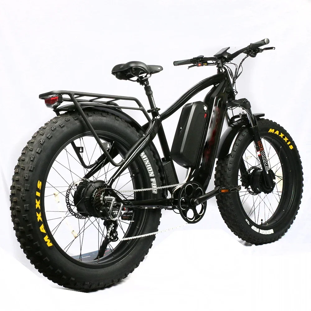 

Wholesale 26''Zeegr Electric Bicycle 48V 2000W Ebike 22.4Ah Battery Dual Motor Full Suspension Fat Tire Mountain Electric Bike