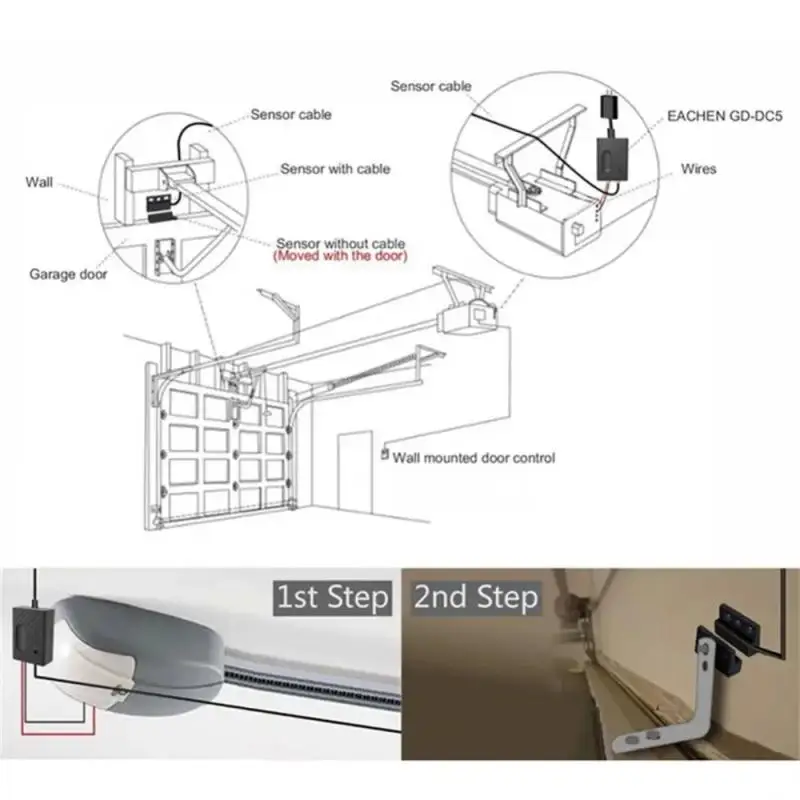 Imagem -06 - Ewelink-interruptor Inteligente Abridor de Porta Garagem Wifi App Controle Remoto Nenhum Hub Necessário Alexa Google Home