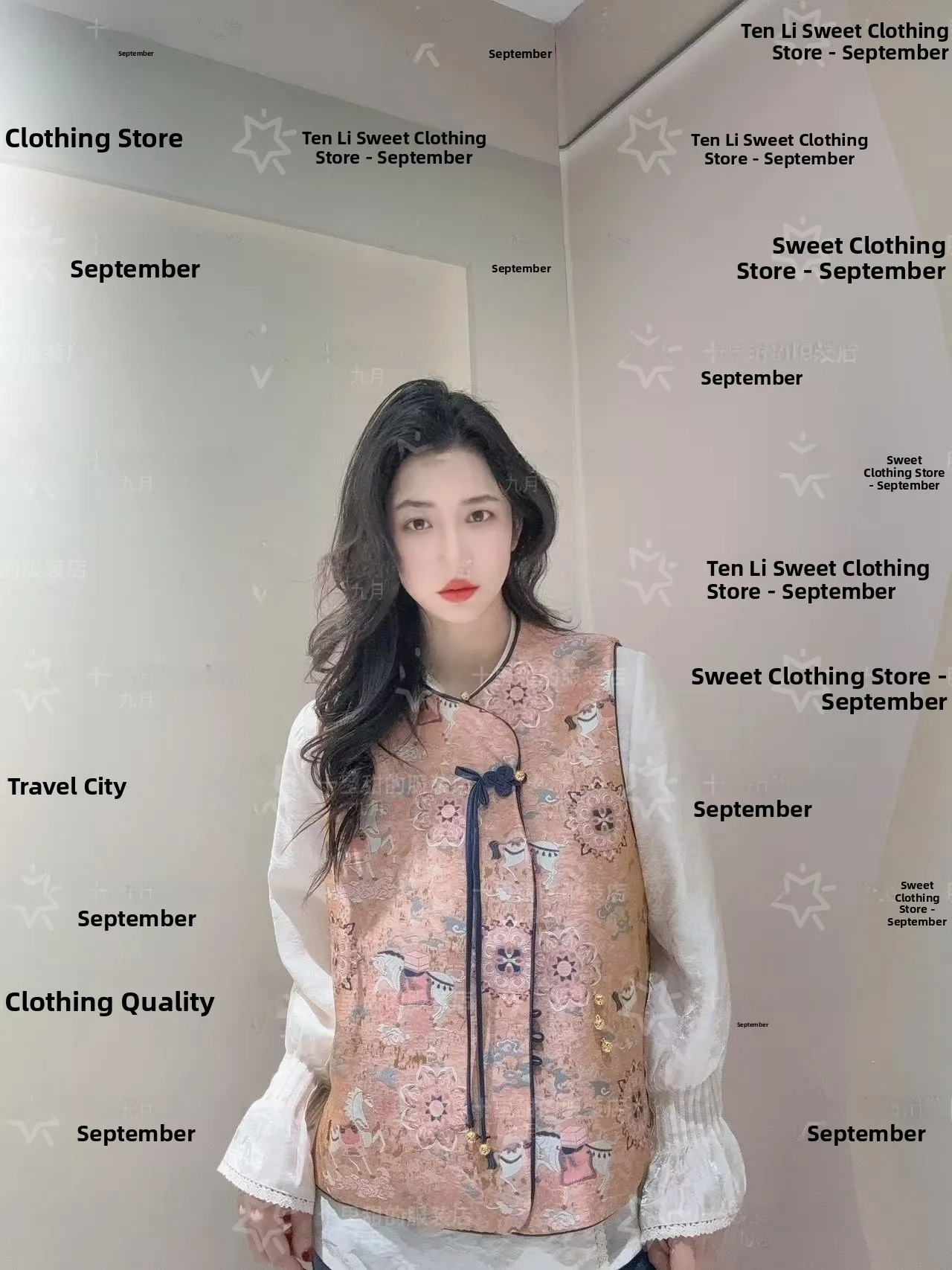 

Новый женский топ Ханьфу ручной работы с бахромой, розовый, в китайском национальном стиле, модный, свободного кроя, весна 2026