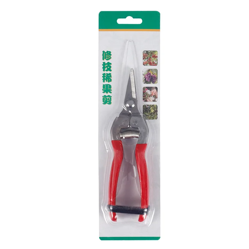 Wholesale Red Thick Branch Pruner Manual Fruit Tree Pruning Shears Stainless Steel Garden Scissors Pruning Tools For Garden